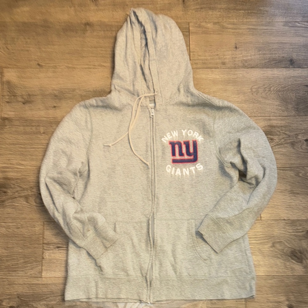 NFL NY Giants! Gray Hoodie w/ Logo
